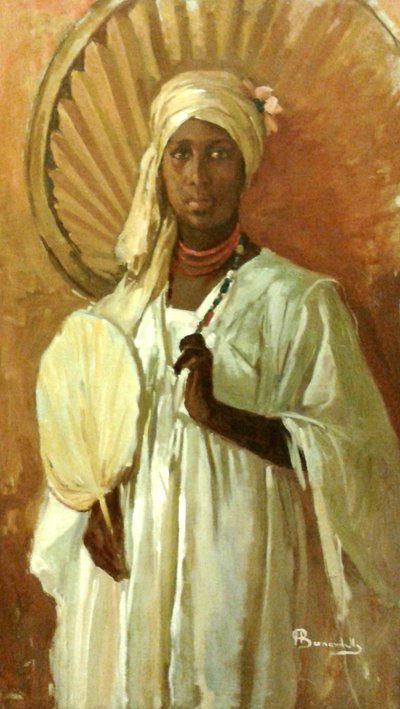Ethiopian Woman [Indian Woman] by Henrique Bernardelli